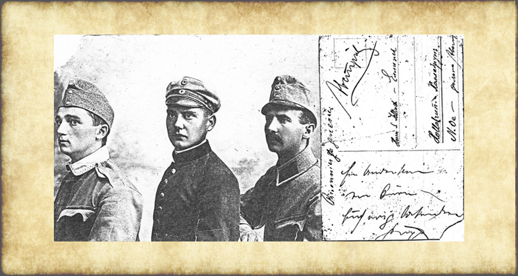 WWI "Prisoner of War" postcard from Hugo Jellinek in Samarkand, Uzbekistan, to his father, Siegmund Jellinek, in Hollabrunn, Austria