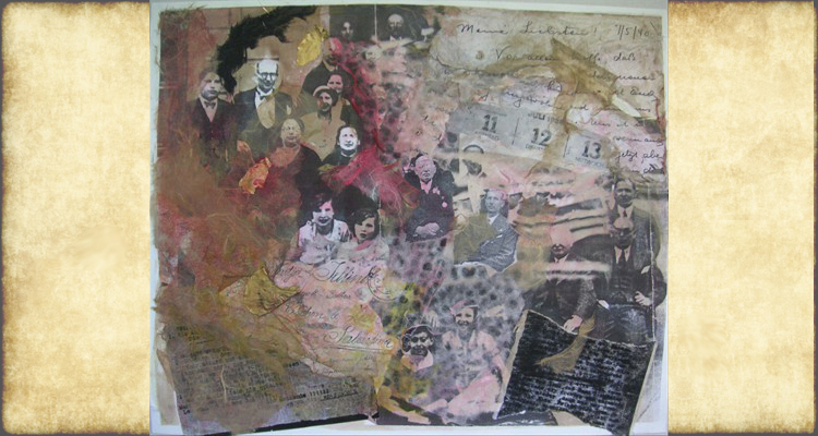 "Brave Unwilling Martyrs - Only A Few Survived" Painting by Paulette Jellinek, 2010